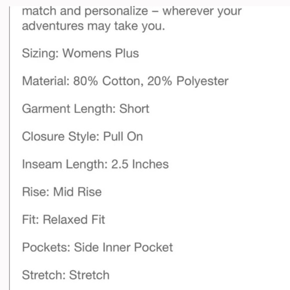 //NWT Stoney Clover Lane Shorts - Picture 7 of 10